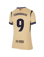 Barcelona Robert Lewandowski #9 Bortedrakt Dame 2025-26 Korte ermer